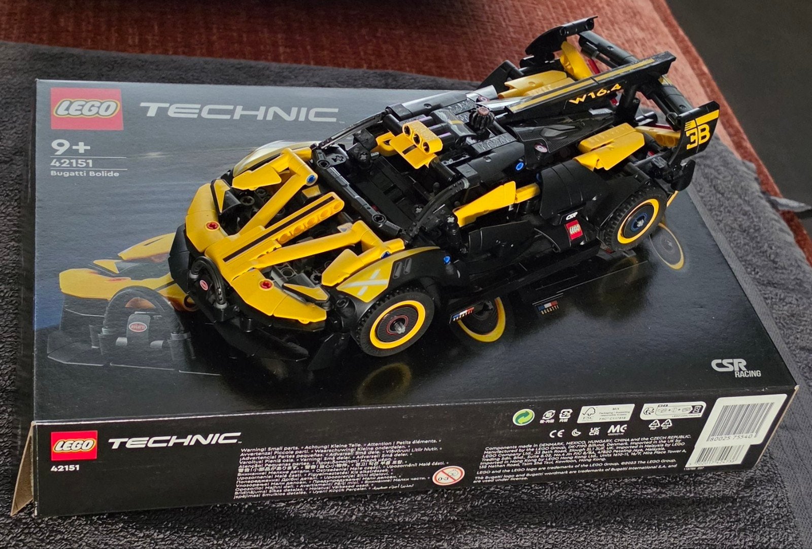 Lego Technic 42151 Bugatti Bolide, Ophalen, Lego, Zo goed als nieuw, Complete set