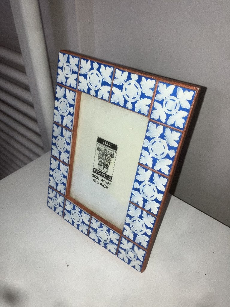 Mediterranestijl fotolijst van het merk H.D. Frames., Ophalen of Verzenden, Zo goed als nieuw