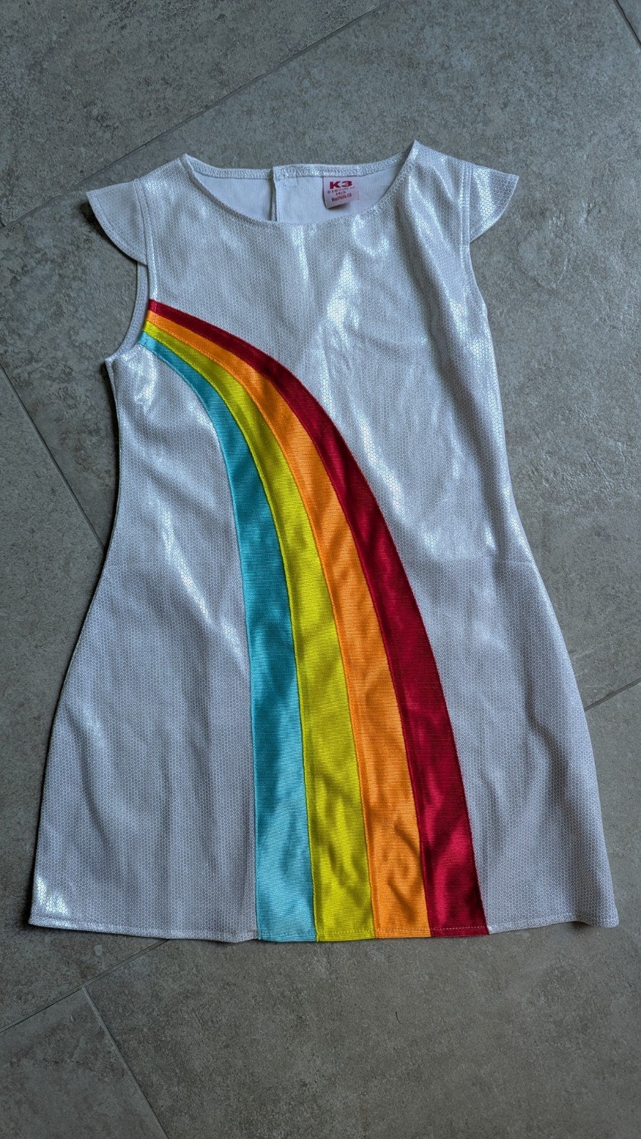K3 regenboog jurk maat 134, Ophalen