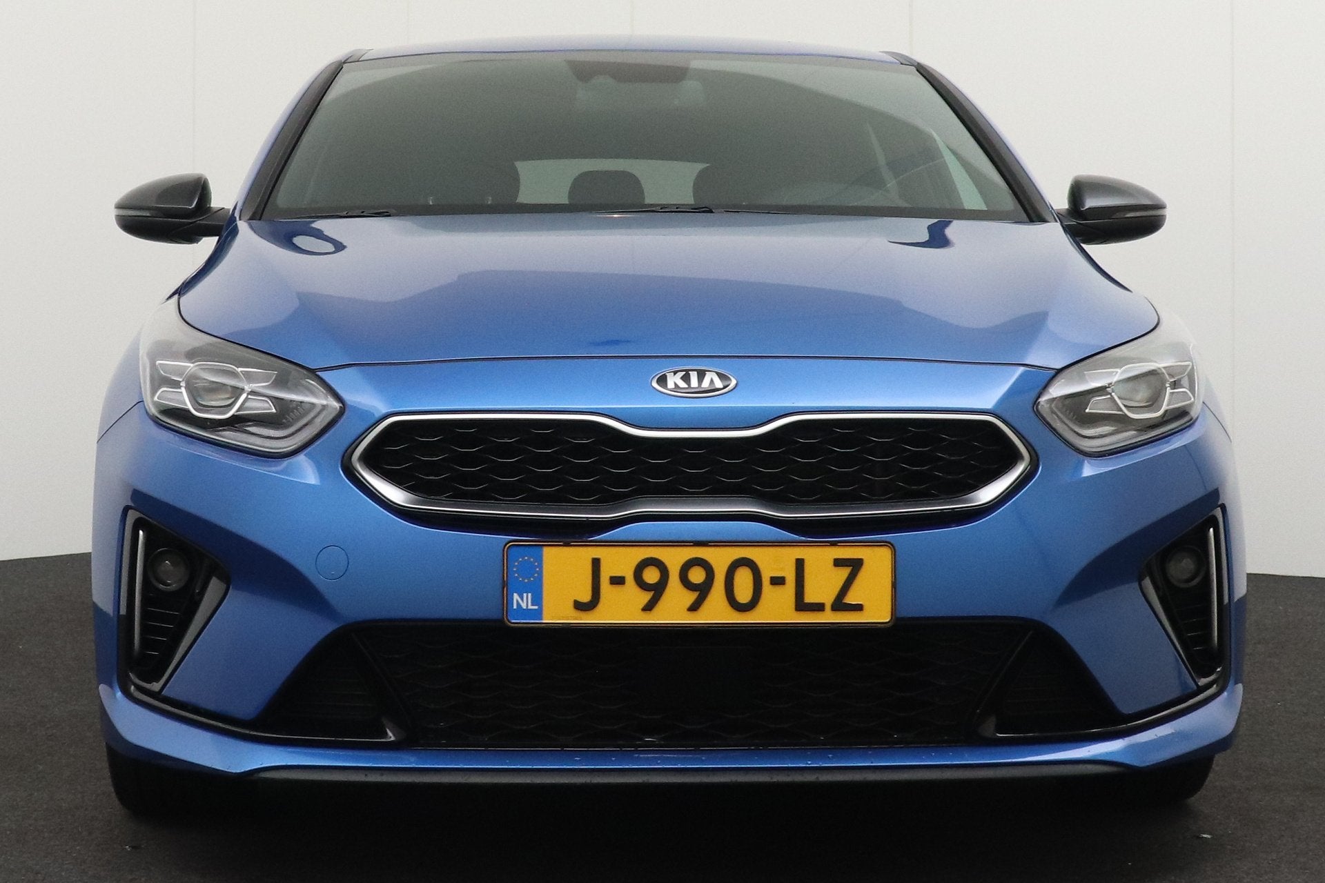 Kia ProCeed 1.4 141 PK Aut. GT-Line Camera Memory Adapt.Crui, Auto's, Dealer onderhouden, 4 cilinders, Blauw, Origineel Nederlands