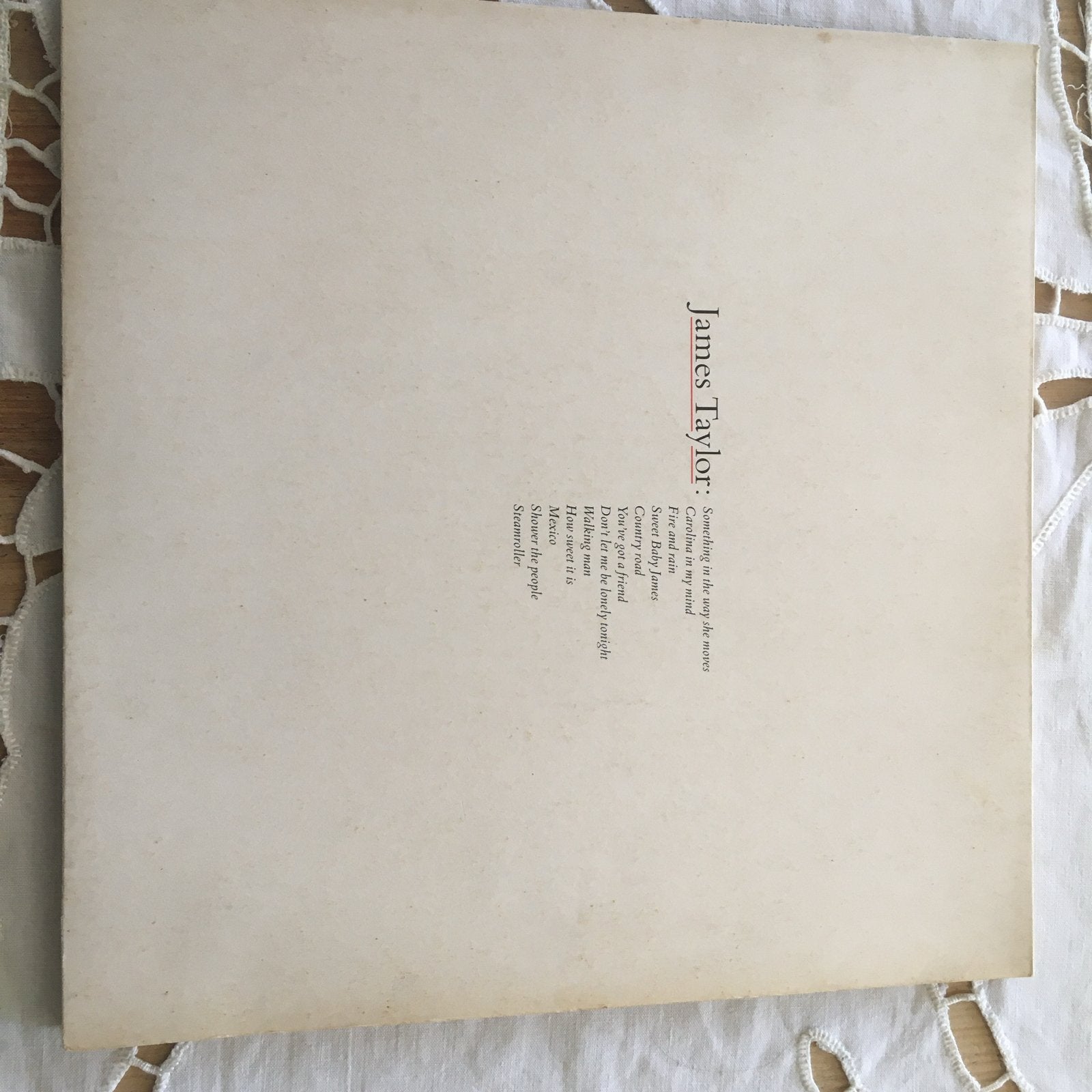 James Taylor - Greatest Hits LP (Pop, Rock), LP, Gebruikt, Pop, Ophalen of Verzenden