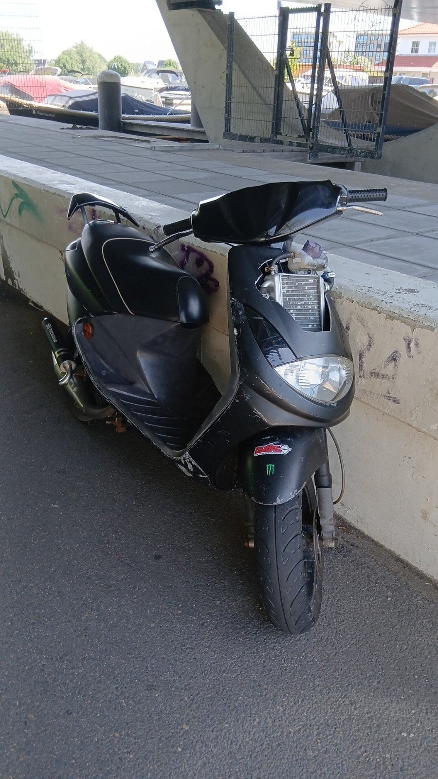 Vivacity 70cc MHR cilinder 2T - Snorfiets met Speedfight 2 b, Ophalen, Tweetakt, Peugeot
