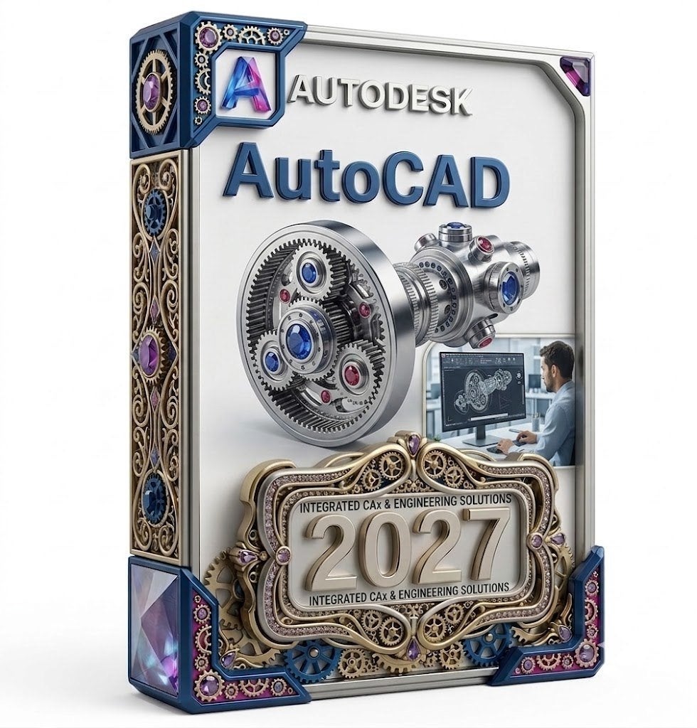 Autodesk  Autocad 2027 volledige Versie, Ophalen, Nieuw, MacOS