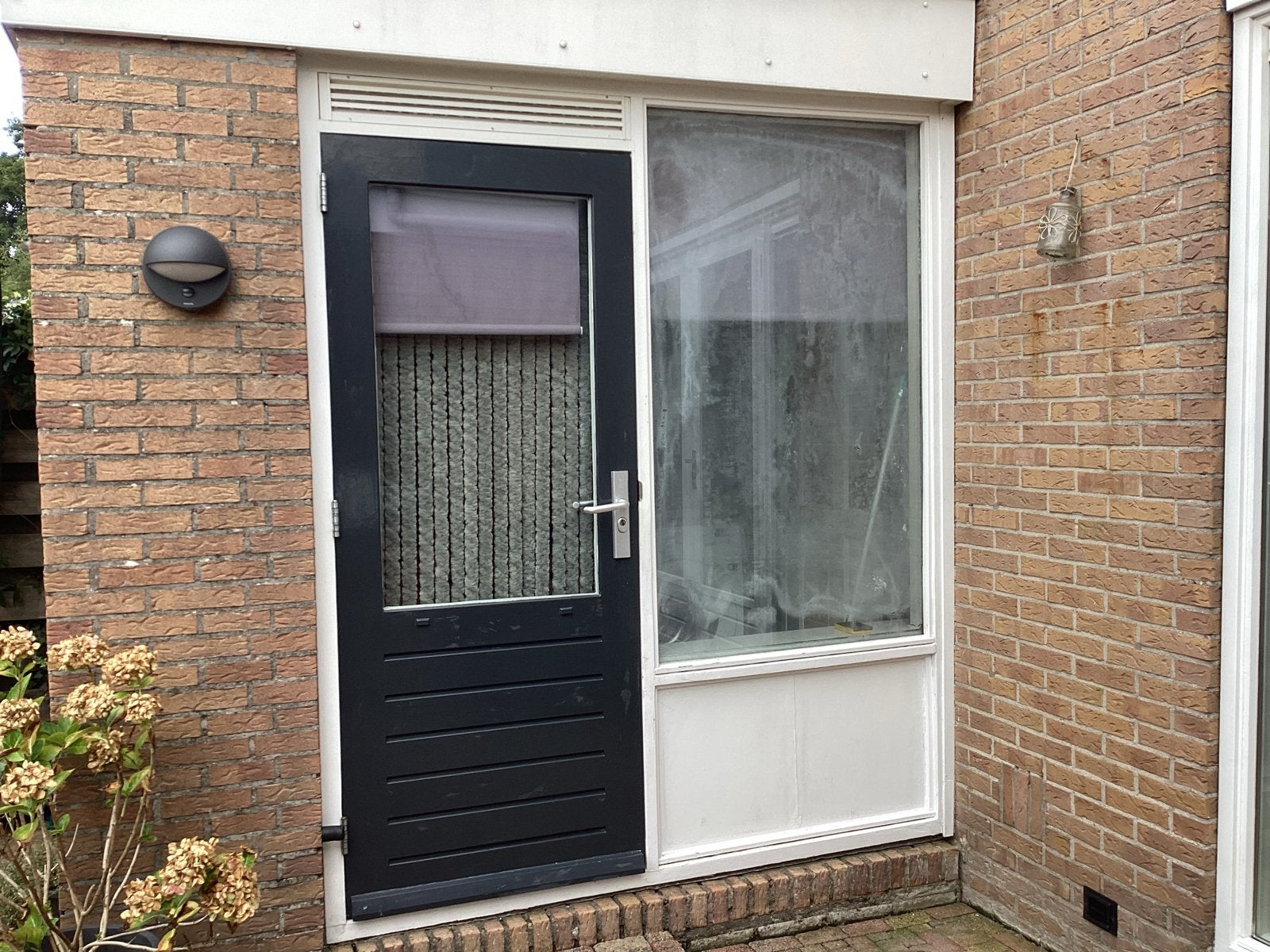 Hard Houten Buitendeur, Ophalen, Gebruikt, 80 tot 100 cm, Buitendeur