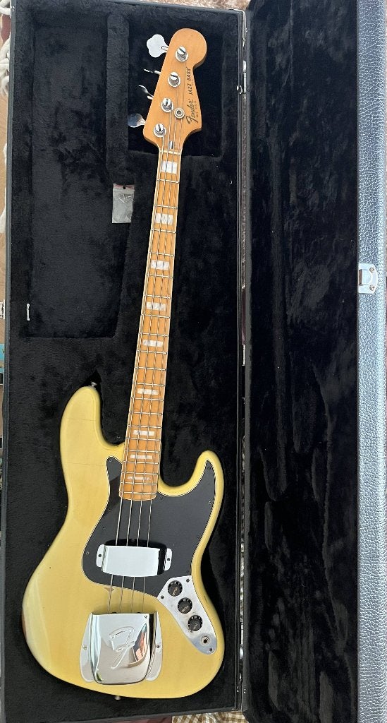 1978 Fender Jazz Bass, Ophalen, Gebruikt, Elektrisch