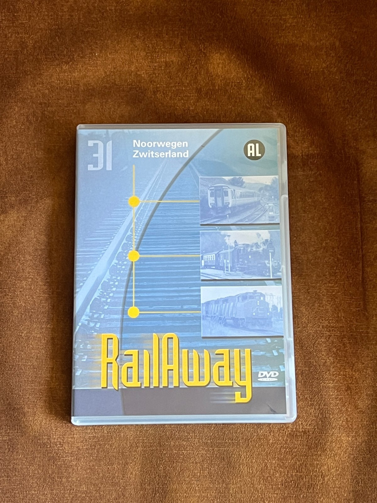 RailAway DVD 31: Noorwegen en Zwitserland, Alle leeftijden, Verzenden, Zo goed als nieuw