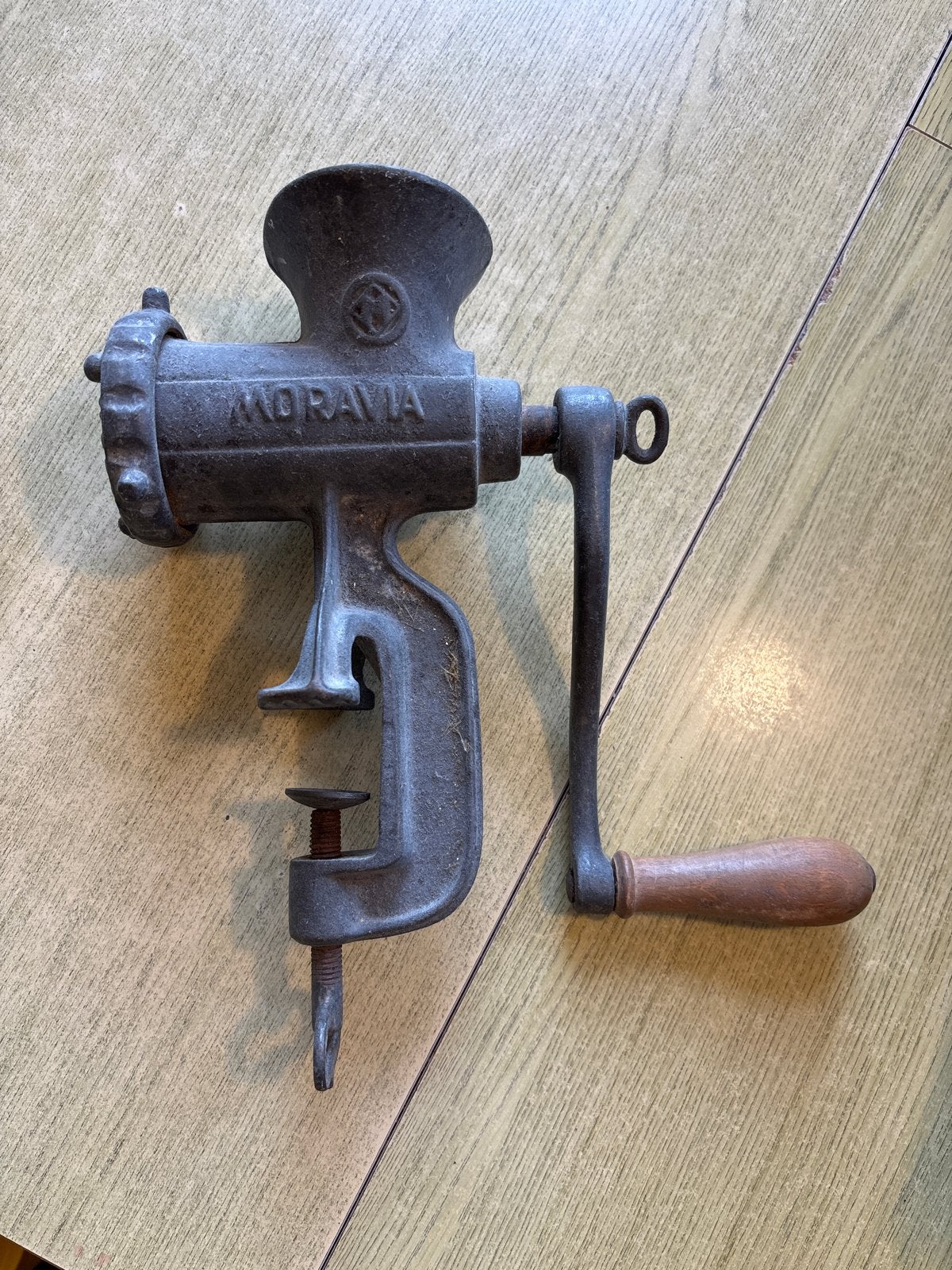 Vintage Vleesmolen Moravia - Tsjechoslowakije, Ophalen