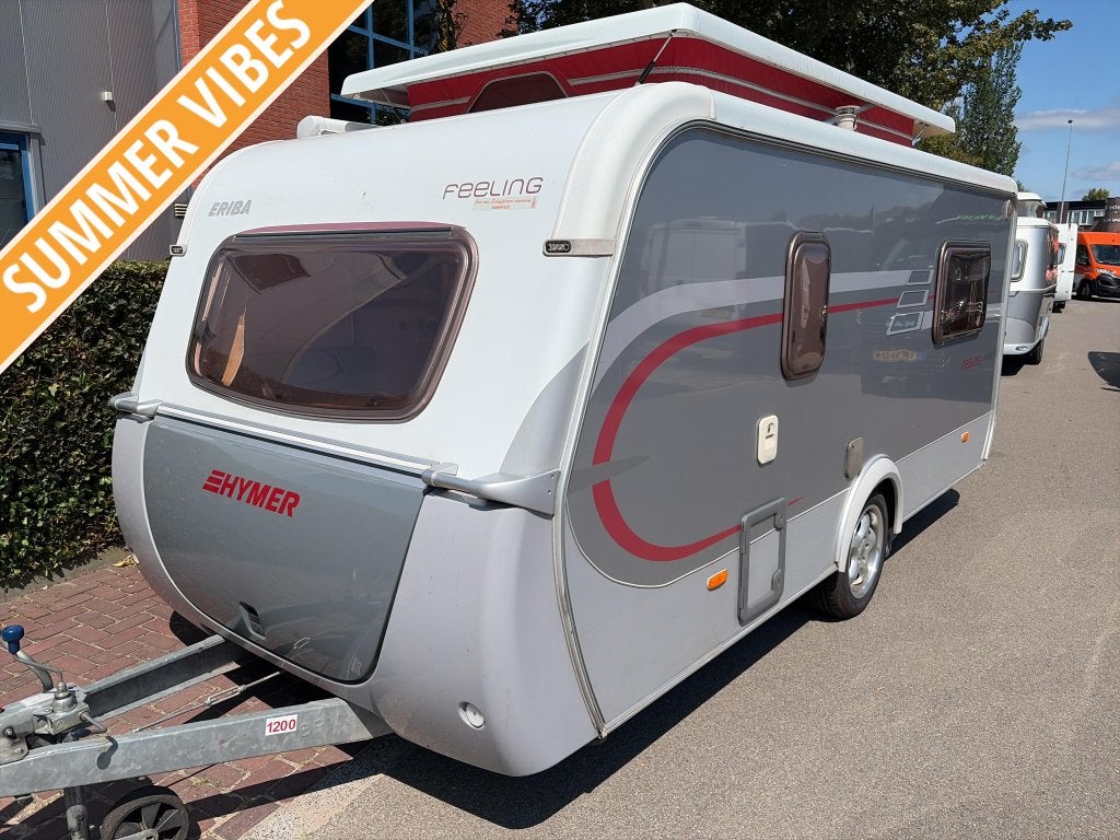 Eriba Feeling 430 2006 | LANGSLAPER | MOVER | LUIFEL, Caravans en Kamperen, Caravans, Bedrijf, tot en met 3, 750 - 1000 kg, Eriba