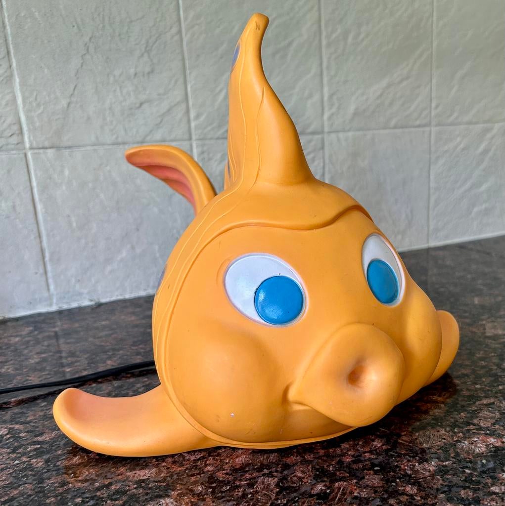 Heico lamp goudvis kinderkamer vintage, Ophalen of Verzenden, Zo goed als nieuw, Lamp