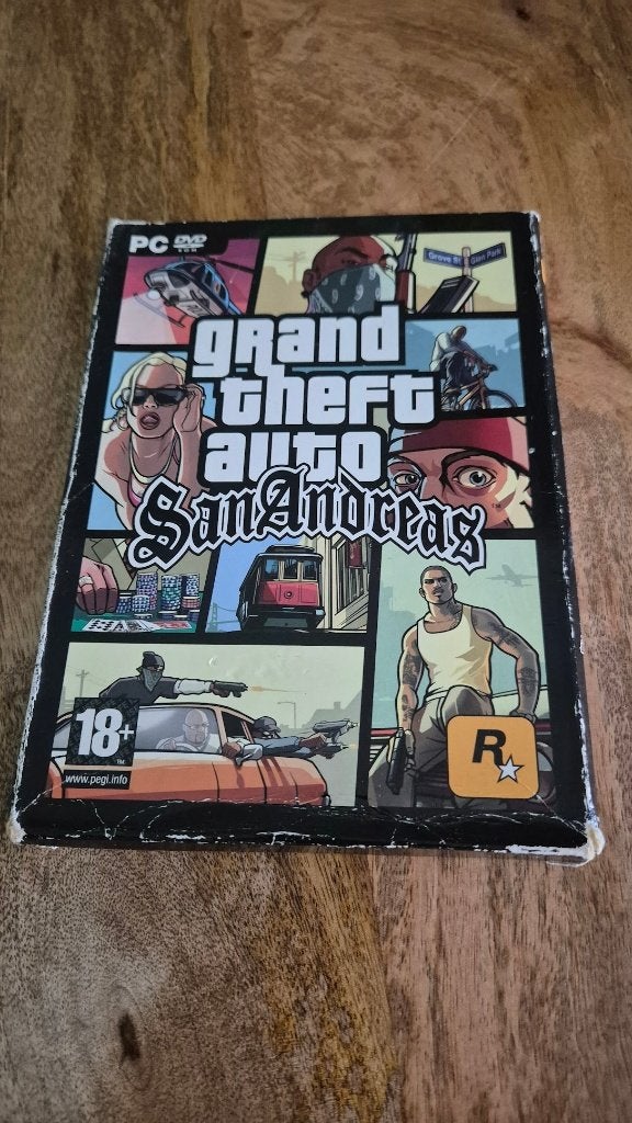 GTA San Andreas (PC), Avontuur en Actie, Vanaf 18 jaar, 1 speler, Eén computer