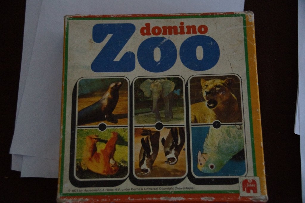 Domino Jumbo ZOO, Ophalen of Verzenden, Puzzelen