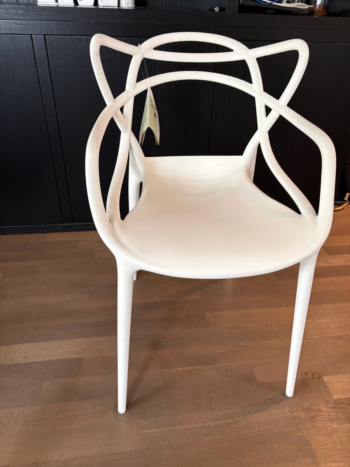 Nieuwe Kartell Masters stoel wit - Philippe Starck design, Huis en Inrichting, Stoelen, Ophalen, Kunststof, Wit, Nieuw