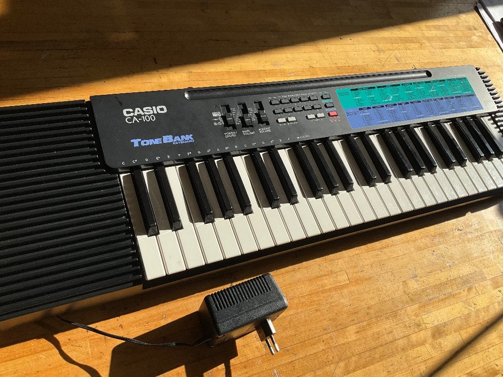 Casio CA-100 keyboard, Ophalen, Gebruikt, 49 toetsen, Casio
