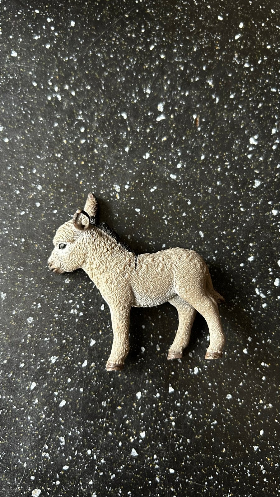 Schleich Ezel Veulen - Realistisch Speelfiguur, Ophalen of Verzenden, Zo goed als nieuw