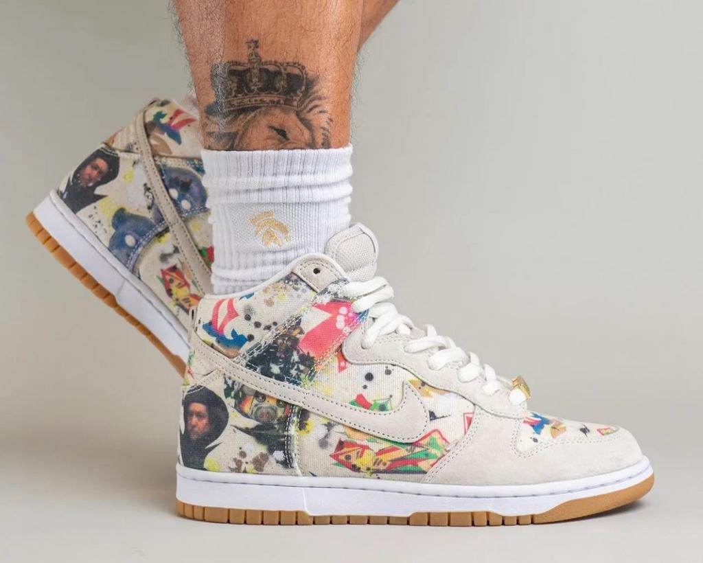Nike Dunk High Rammellzee SUPREME 41 (nieuw ds, Kleding | Dames, Schoenen, Nieuw, Sneakers of Gympen, Overige kleuren, Ophalen of Verzenden
