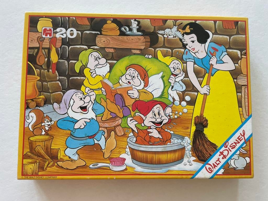 Puzzel Sneeuwwitje 20 stukjes, Ophalen of Verzenden, 10 tot 50 stukjes, Zo goed als nieuw, 2 tot 4 jaar