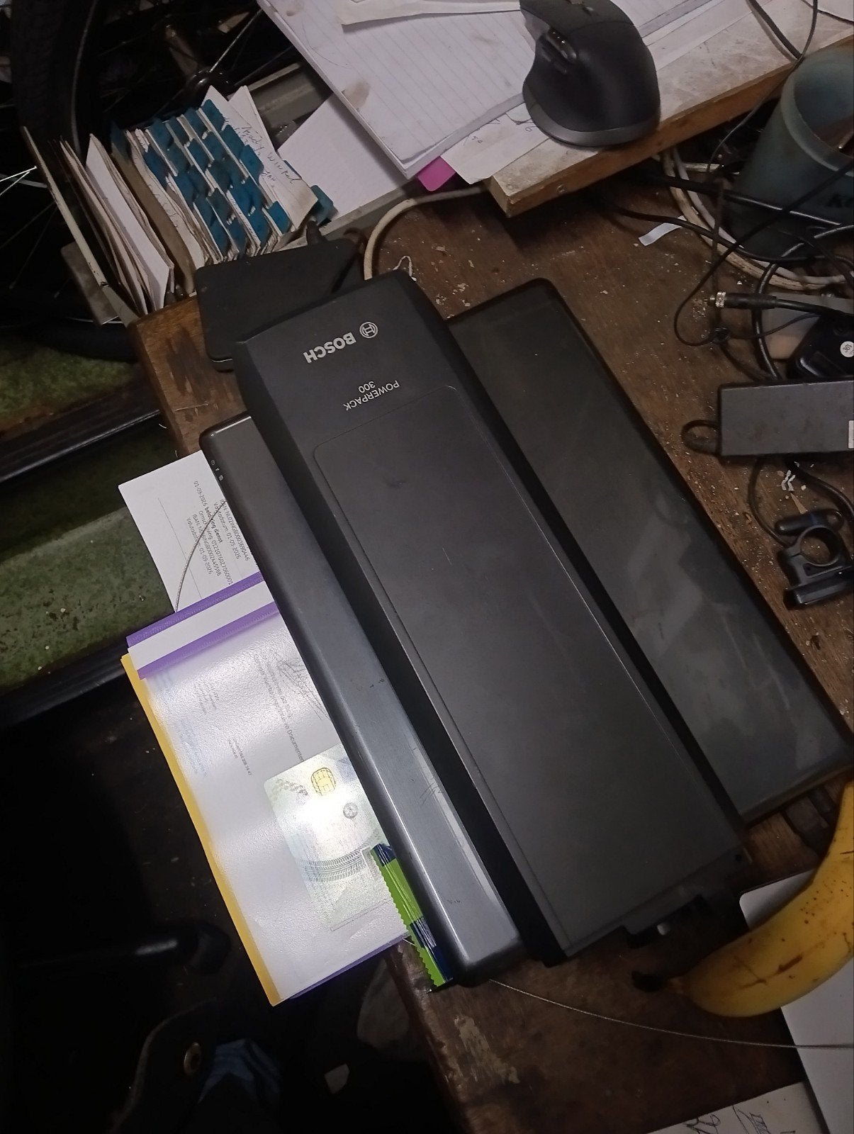 Bosch accu powerpack 300, Ophalen