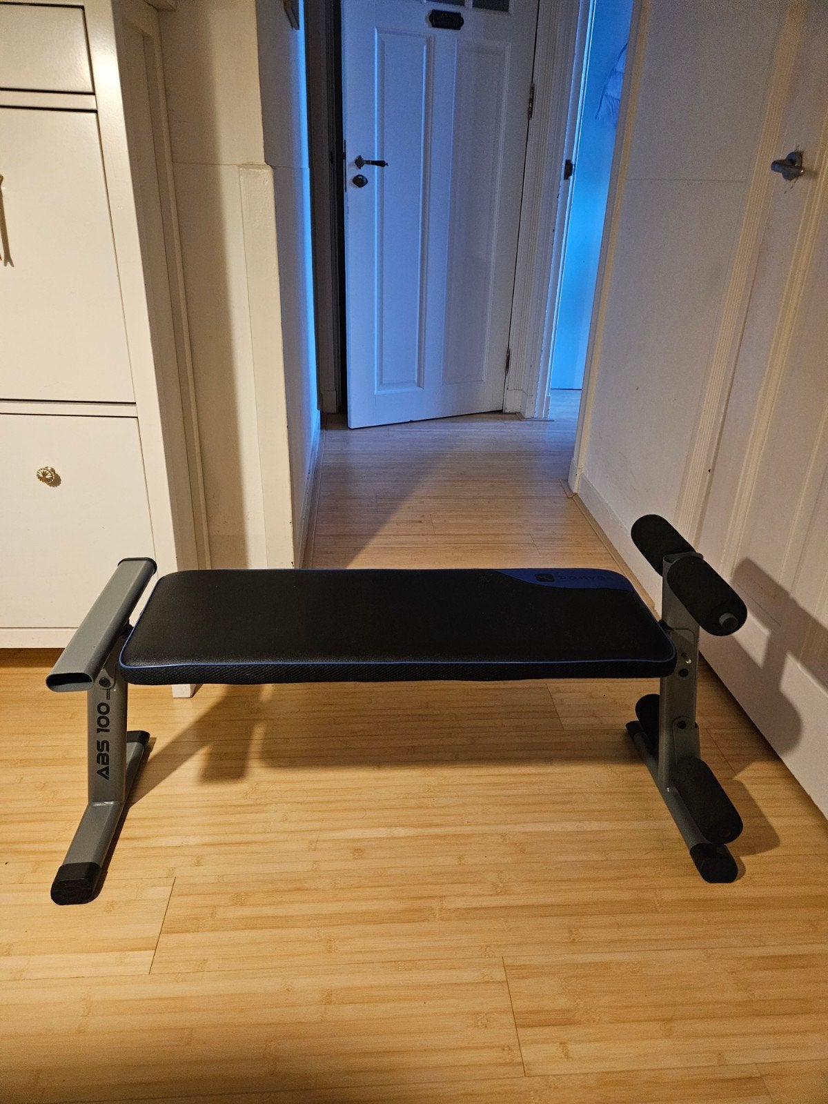 Domyos ABS 100 Buikspierbank, Gebruikt, Overige typen, Ophalen of Verzenden, Buik