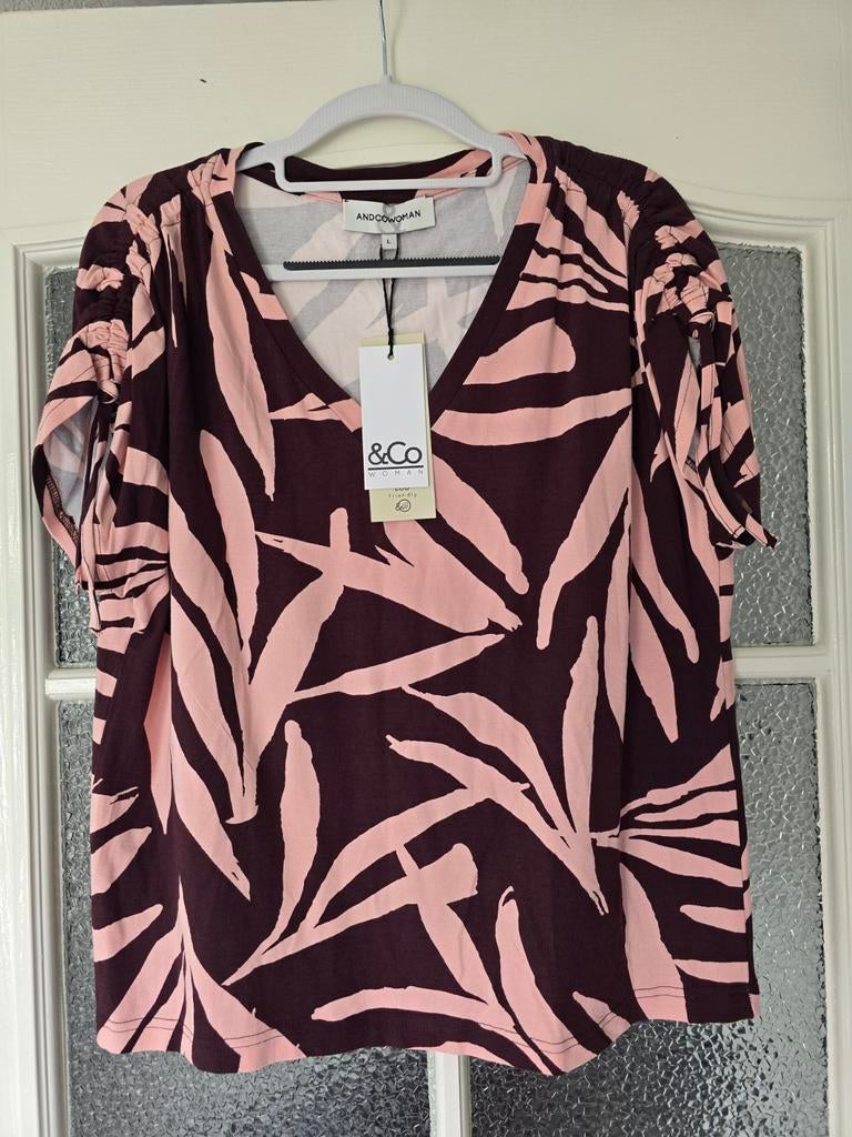 Nieuw &co woman andcowoman and cowoman L roze bordeaux, Ophalen of Verzenden, Nieuw, Roze