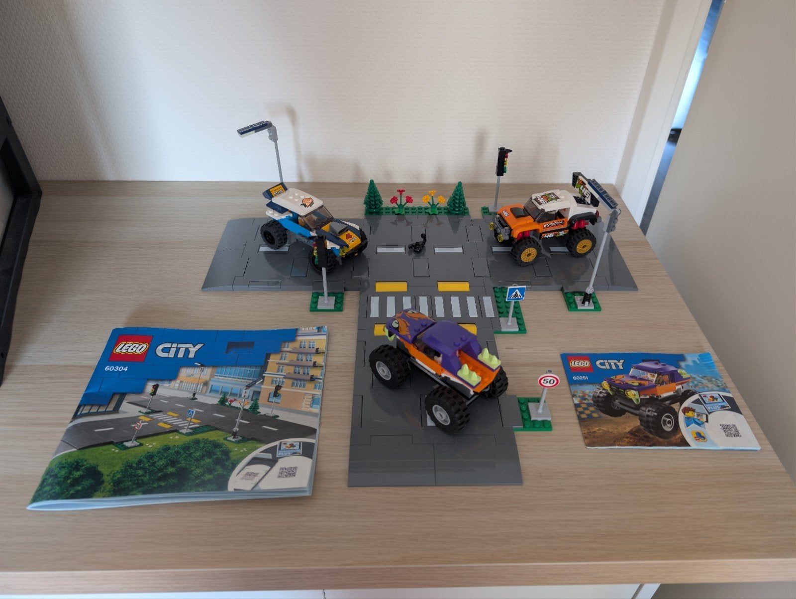 Lego City straten pakket met diverse autos, Ophalen of Verzenden
