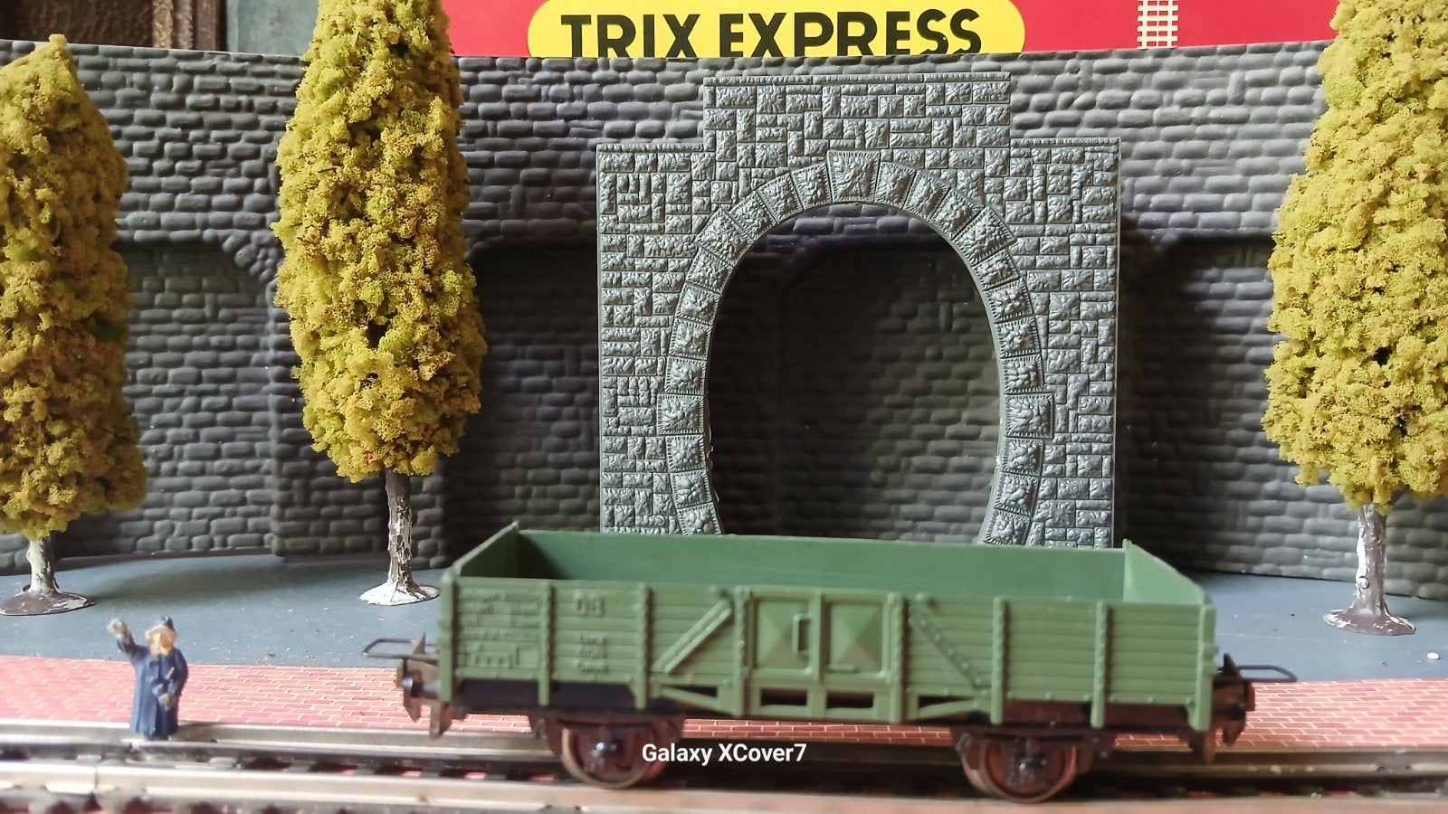 Trix Express Kolenwagon Origineel Groen Nieuwstaat, Gelijkstroom, Trix, Wagon, Ophalen of Verzenden