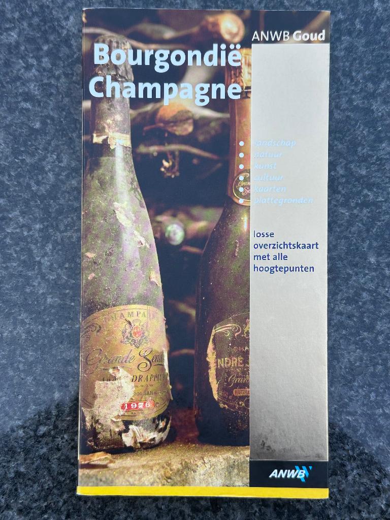 Bourgondie Champagne, ANWB Goud, ANWB, Europa, Ophalen of Verzenden, Zo goed als nieuw