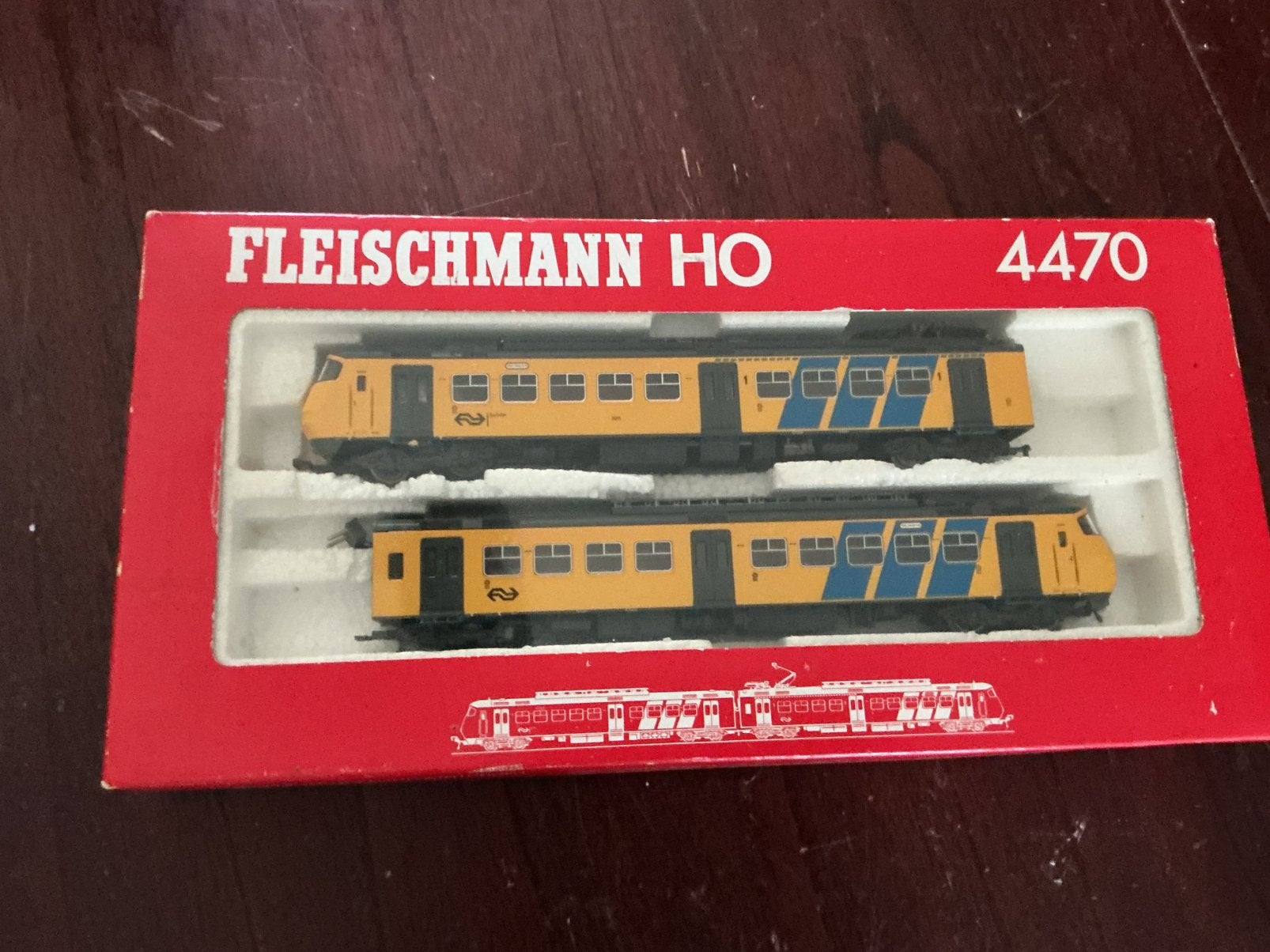 Fleisschman spriter met airco in zeer mooie staat Ho in ovp, Fleischmann, Analoog, Ophalen of Verzenden, Zo goed als nieuw