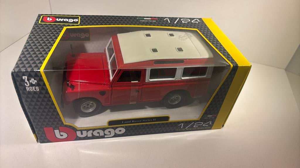 Land rover series 2 Bburago 1.24, Ophalen of Verzenden, Bburago, A, A