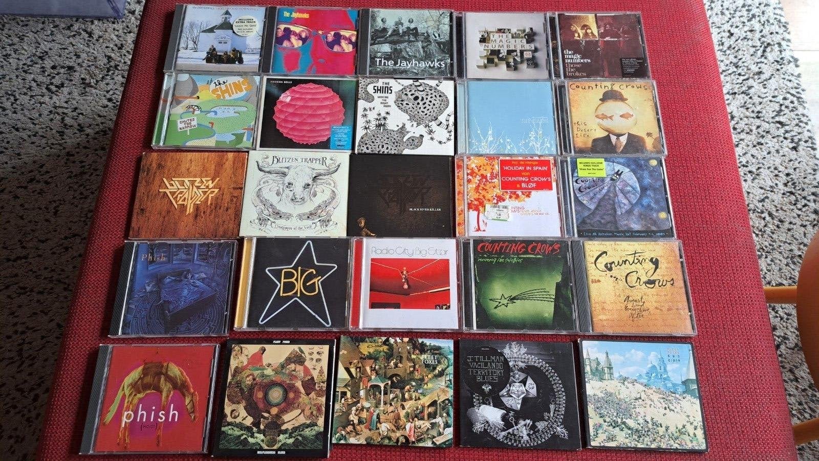 cd's o.a. Phish, Big Star Shins Blitzen Trapper Fleet Foxes, Ophalen of Verzenden, Pop