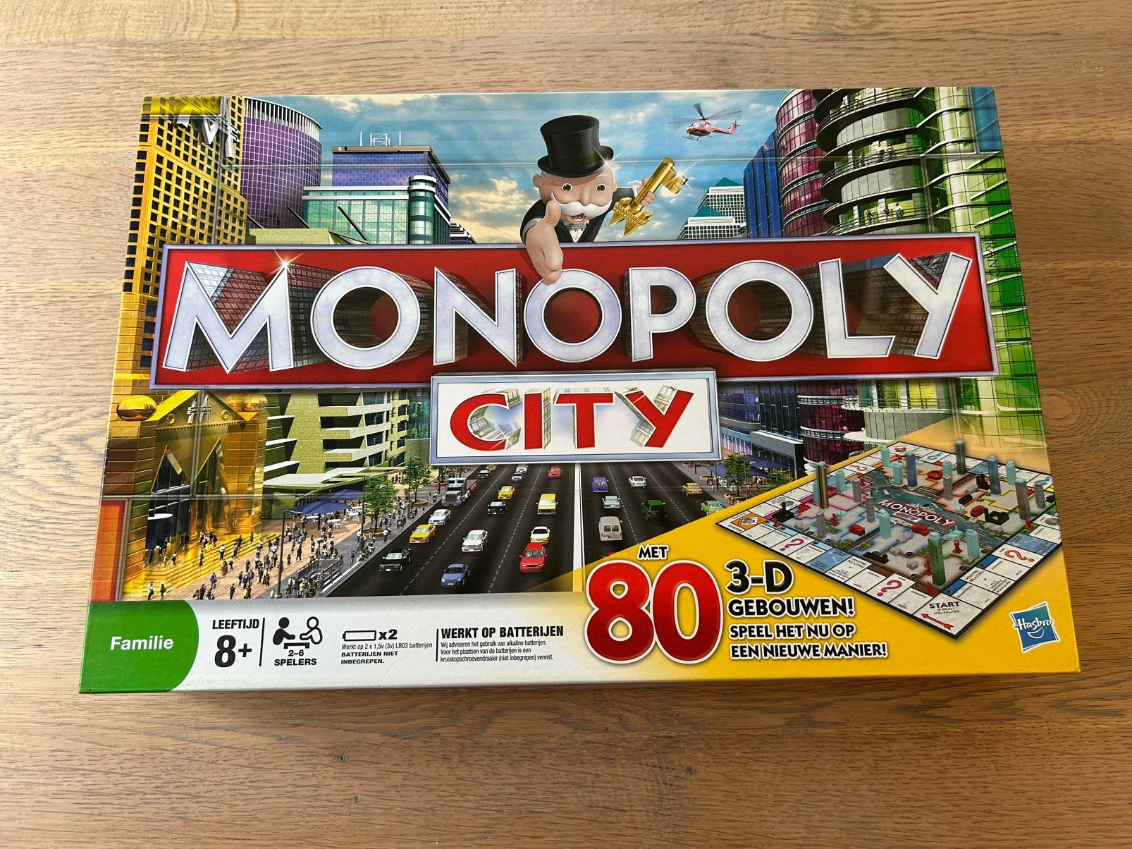 Monopoly - City, Hobby en Vrije tijd, Gezelschapsspellen | Bordspellen, Ophalen of Verzenden, Zo goed als nieuw