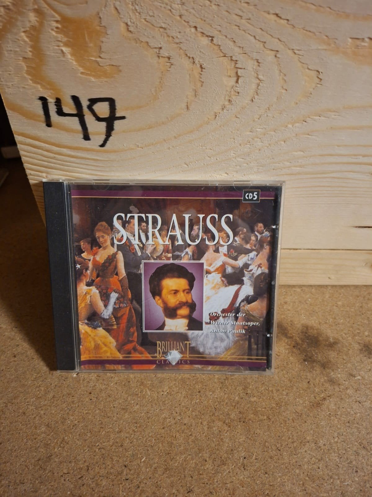 Strauss CD5 - Brilliant Classics, Overige componisten, Ophalen of Verzenden, Zo goed als nieuw, Romantiek
