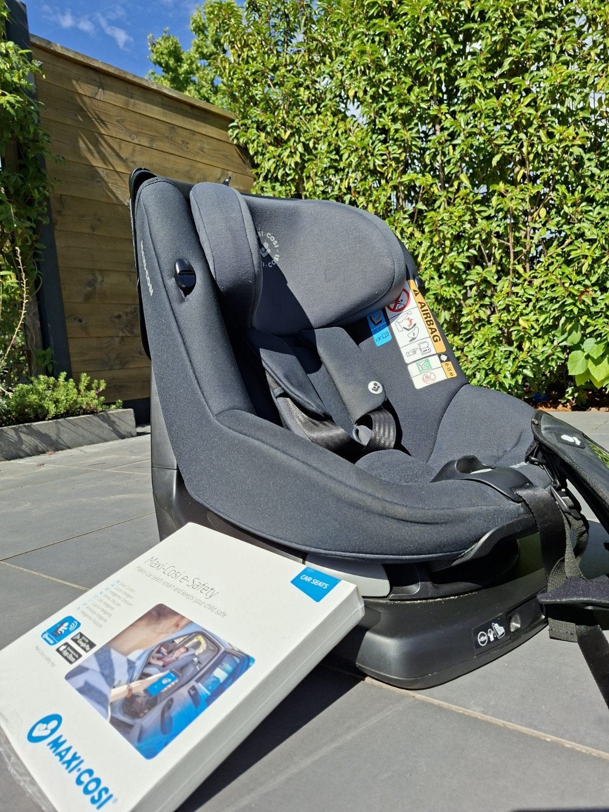 Maxi Cosi AxissFix 360 Isofix autostoel + extra's, Ophalen, Verstelbare rugleuning, 0 t/m 18 kg, Zo goed als nieuw
