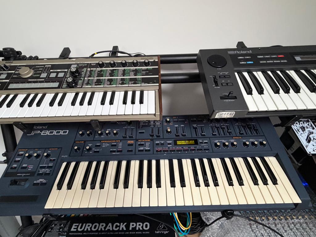 Roland JP-8000 Synthesizer – recent geserviced – mooie staat, Muziek en Instrumenten, Synthesizers, Ophalen, Zo goed als nieuw