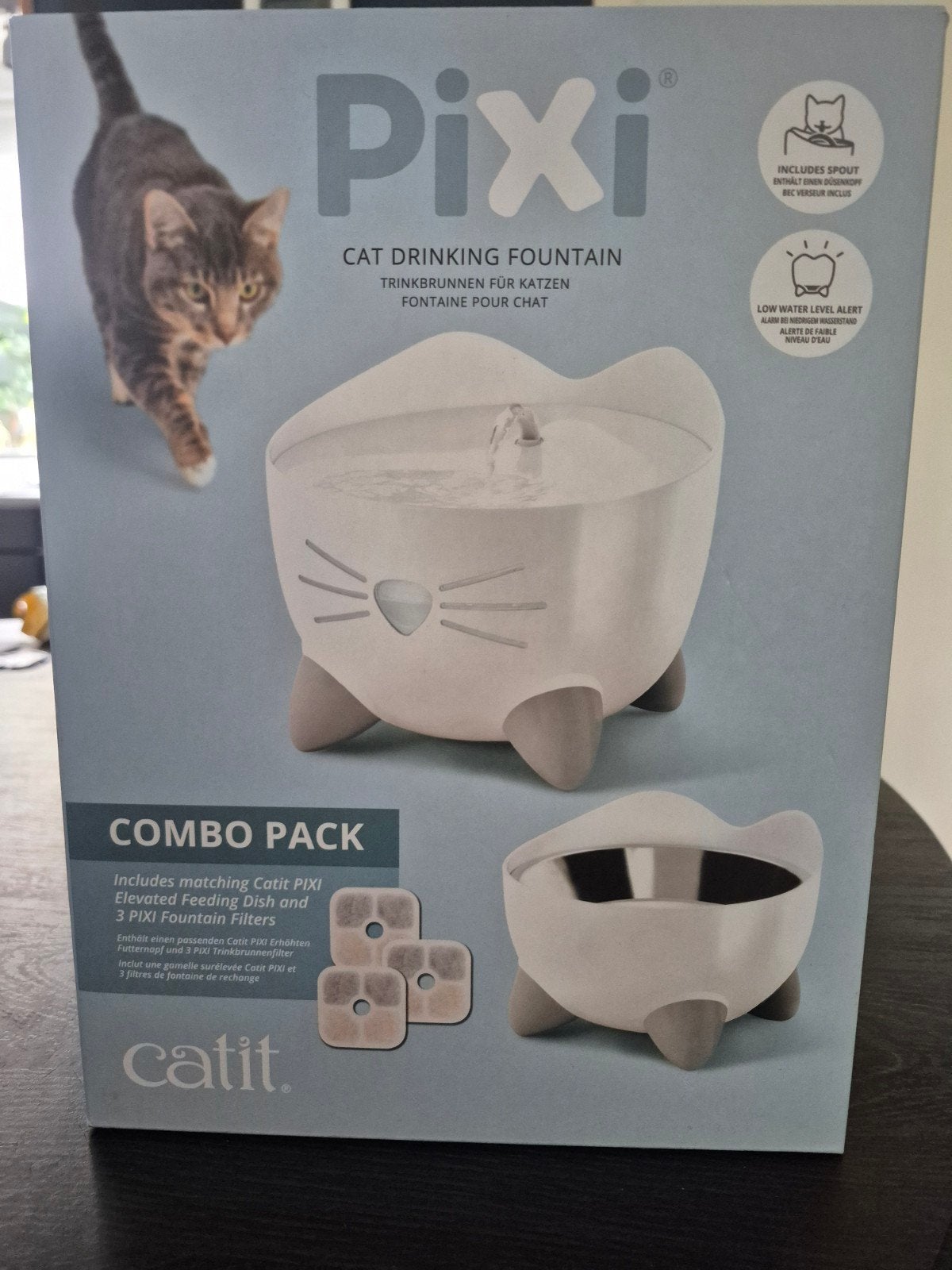 Pixi automatische drinkfontein kat, Dieren en Toebehoren, Ophalen of Verzenden, Zo goed als nieuw