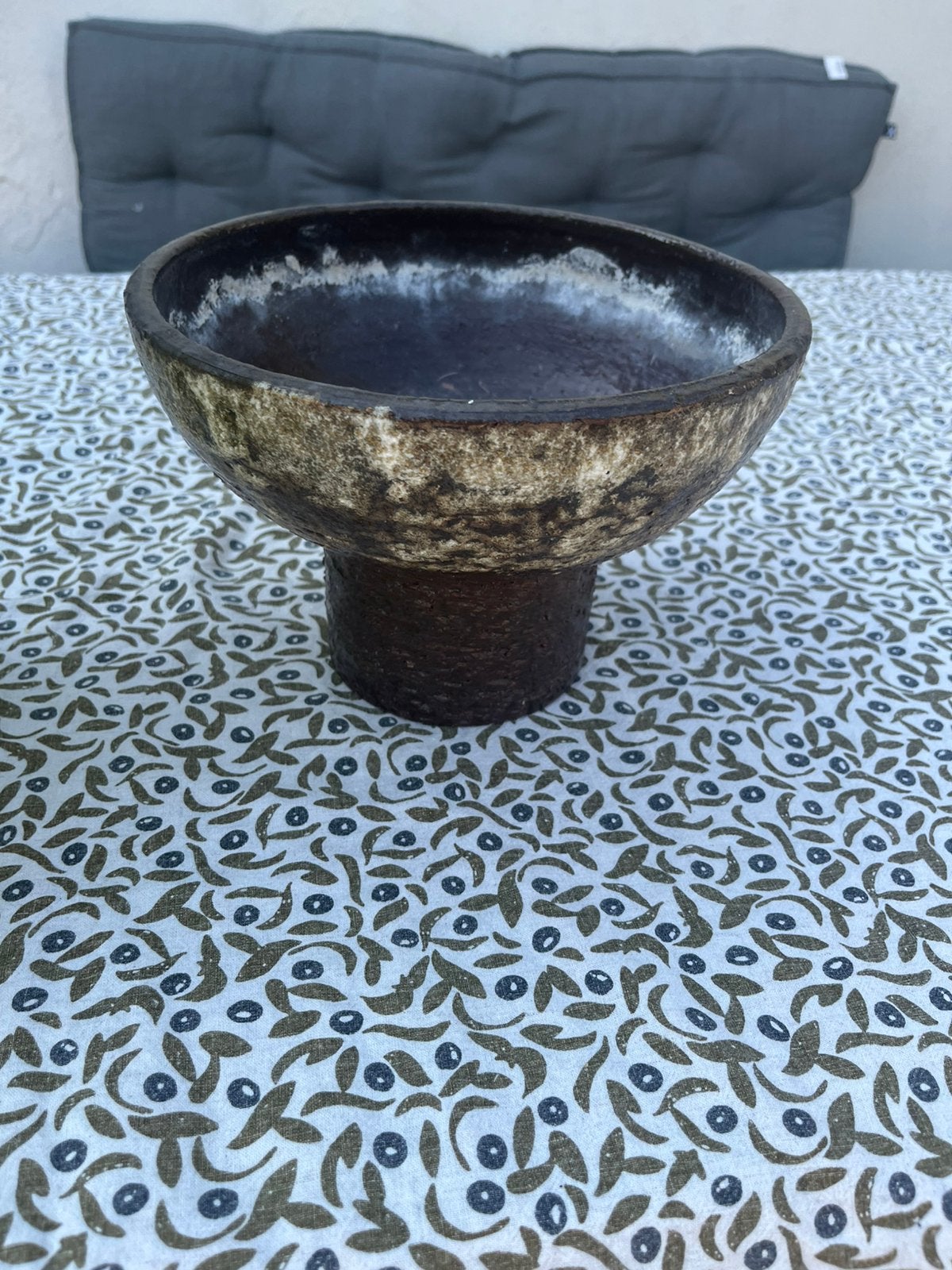 Bloempot jaren 60-70 vintage retro €7,50, Rond, Binnen, Ophalen of Verzenden, Zo goed als nieuw