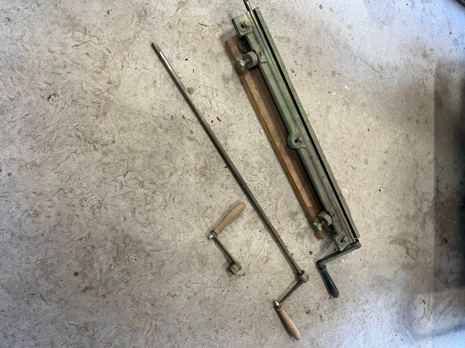 Kraalijzer voor zinkwerk - Handgereedschap, Ophalen, Gebruikt, Overige typen