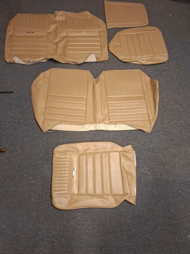 Beige Pony interieur geschikt voor Ford Mustang 1965, Ophalen of Verzenden, Nieuw, Ford
