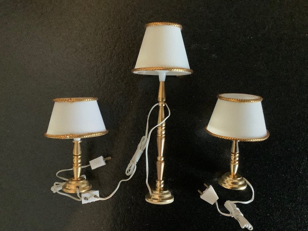 Poppenhuis lampjes set 1:12, Ophalen of Verzenden, Nieuw, Poppenhuis