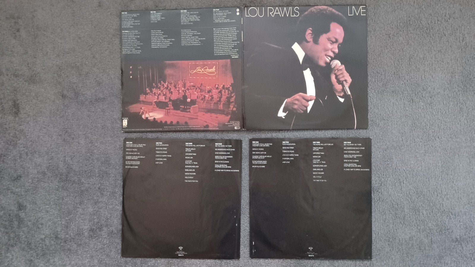 Lou Rawls. Dubbel lp live met Lady Love en See You When I .., Ophalen of Verzenden, Gebruikt, 12 inch