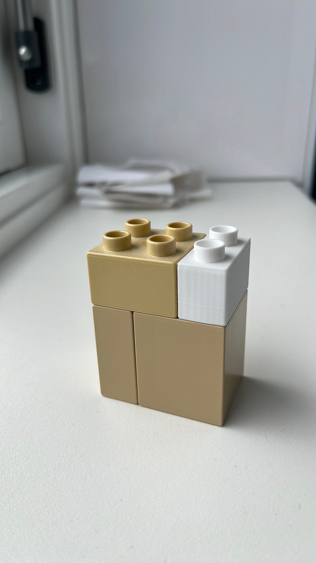 Het ontbrekende 2 nops basis blokje voor duplo bouwstenen, Overige thema's, Nieuw, Ophalen of Verzenden, Duplo