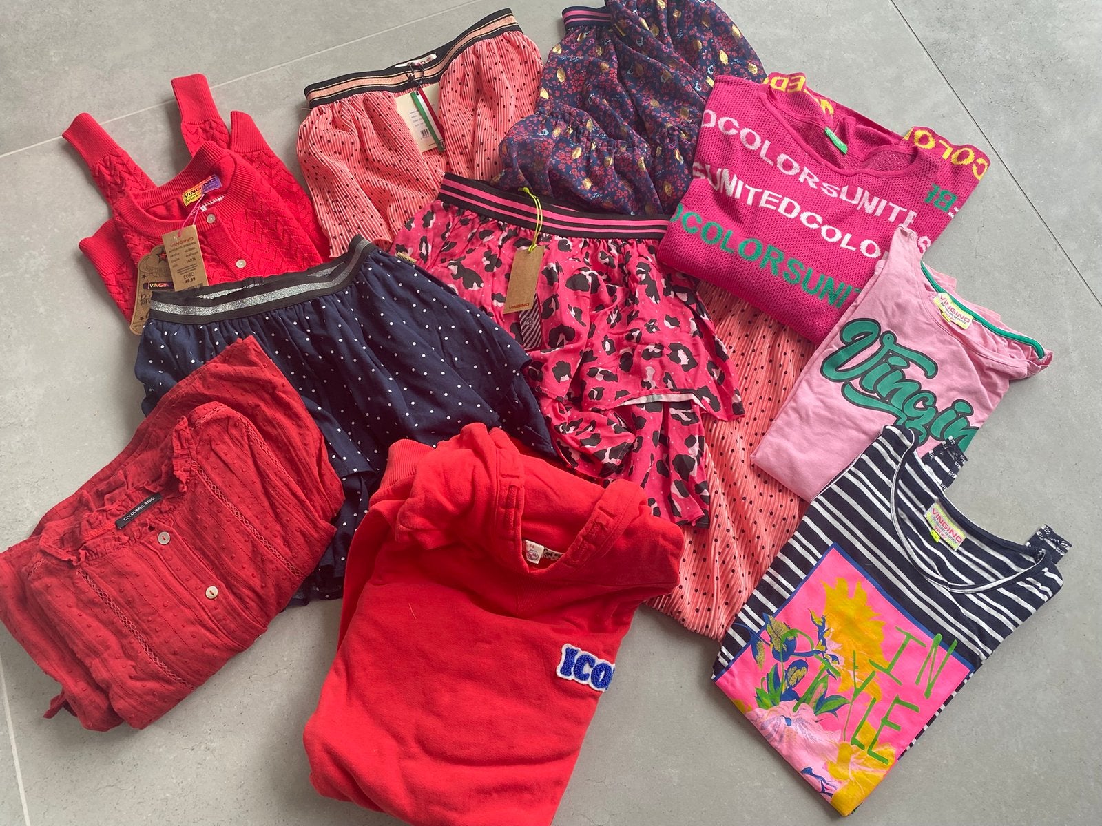 Pakket met diverse merk kleding voor meisjes van 12-14 jaar, Ophalen of Verzenden, Zo goed als nieuw, Maat 158
