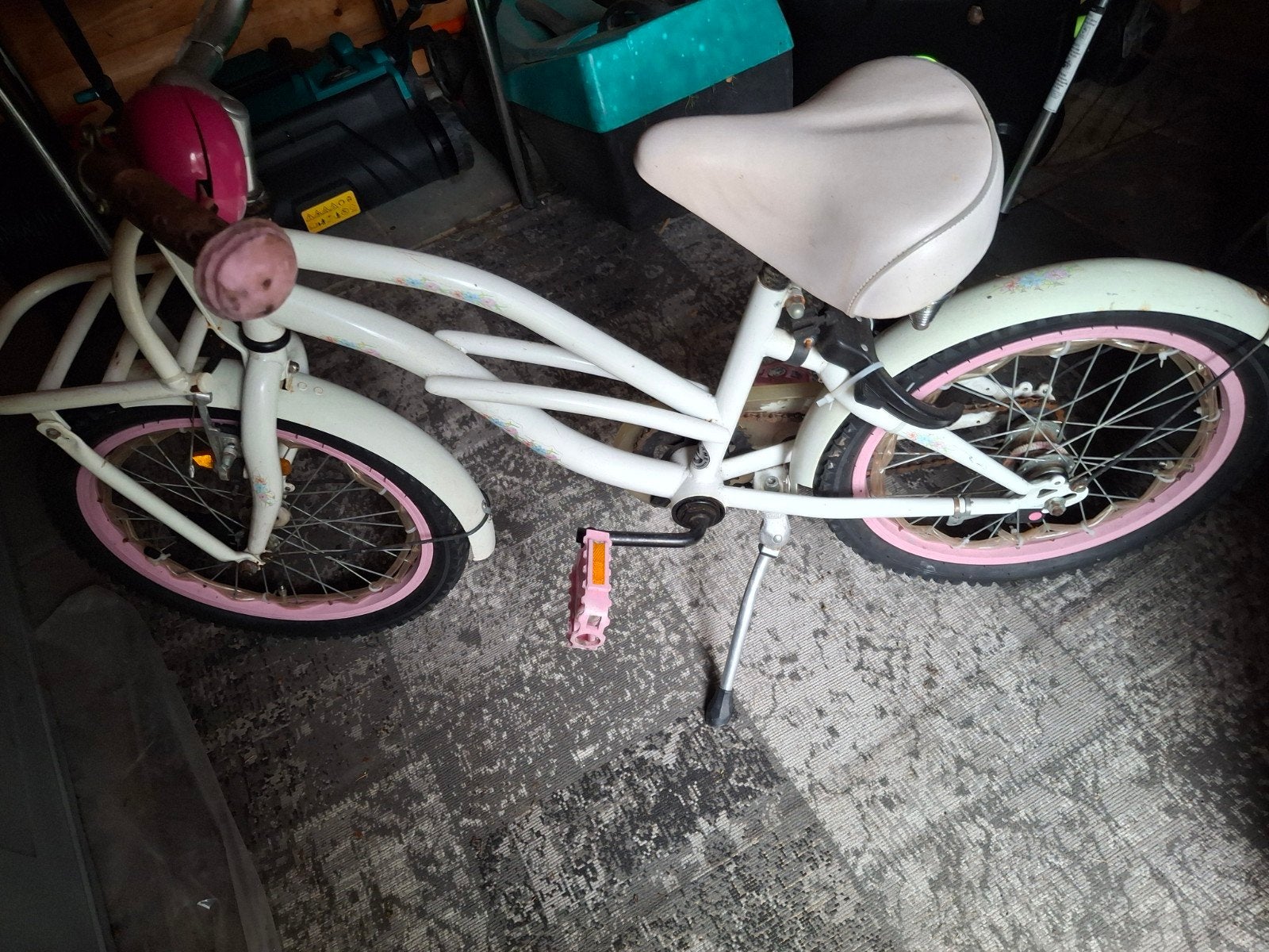 Meisjesfiets 16 inch, Fietsen en Brommers, Ophalen, Gebruikt, 16 inch