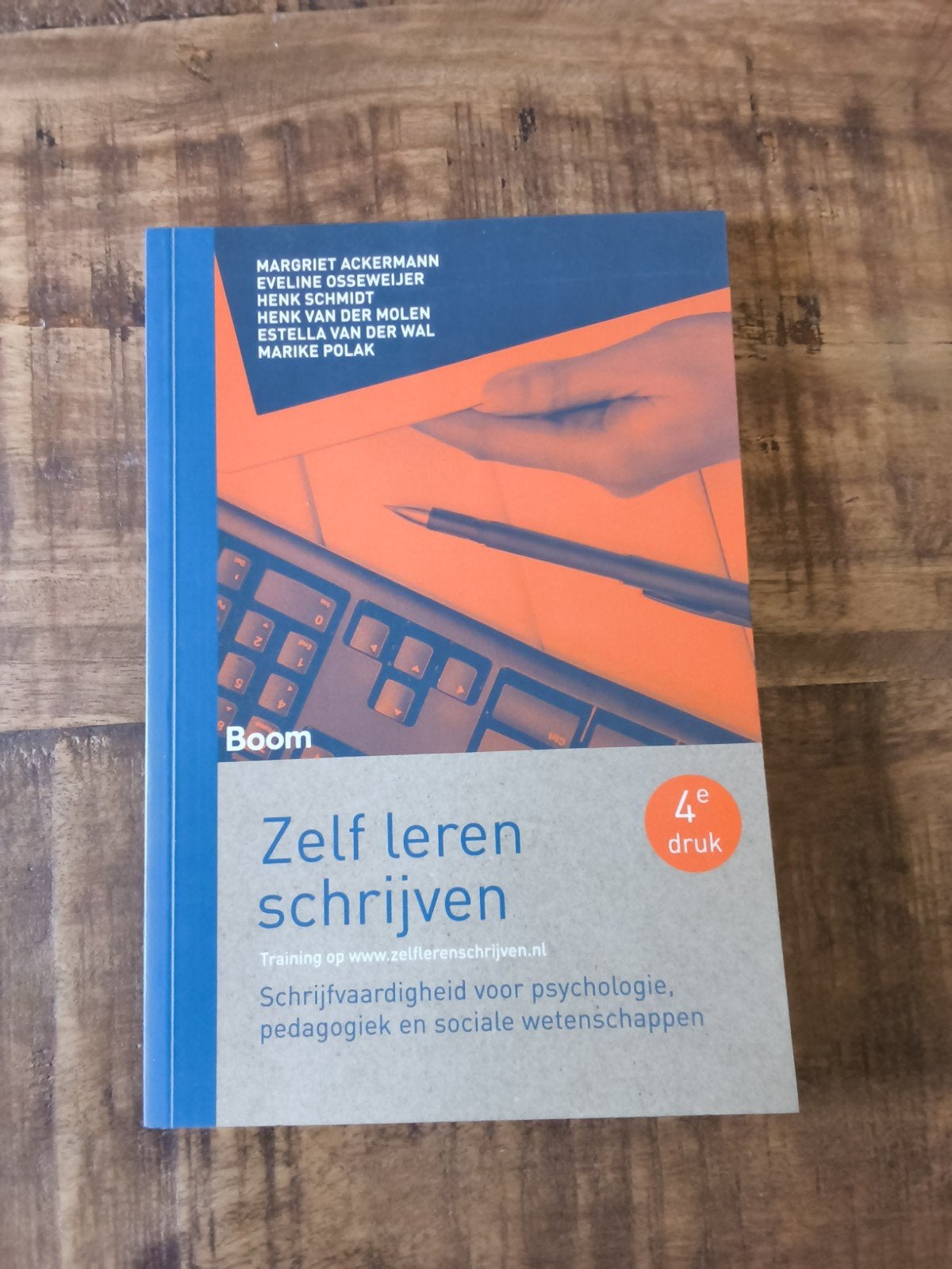 Zelf leren schrijven - Schrijfvaardigheid psychologie, Zo goed als nieuw, Gamma, Margriet Ackermann, Eveline Osseweijer, Henk Schmidt