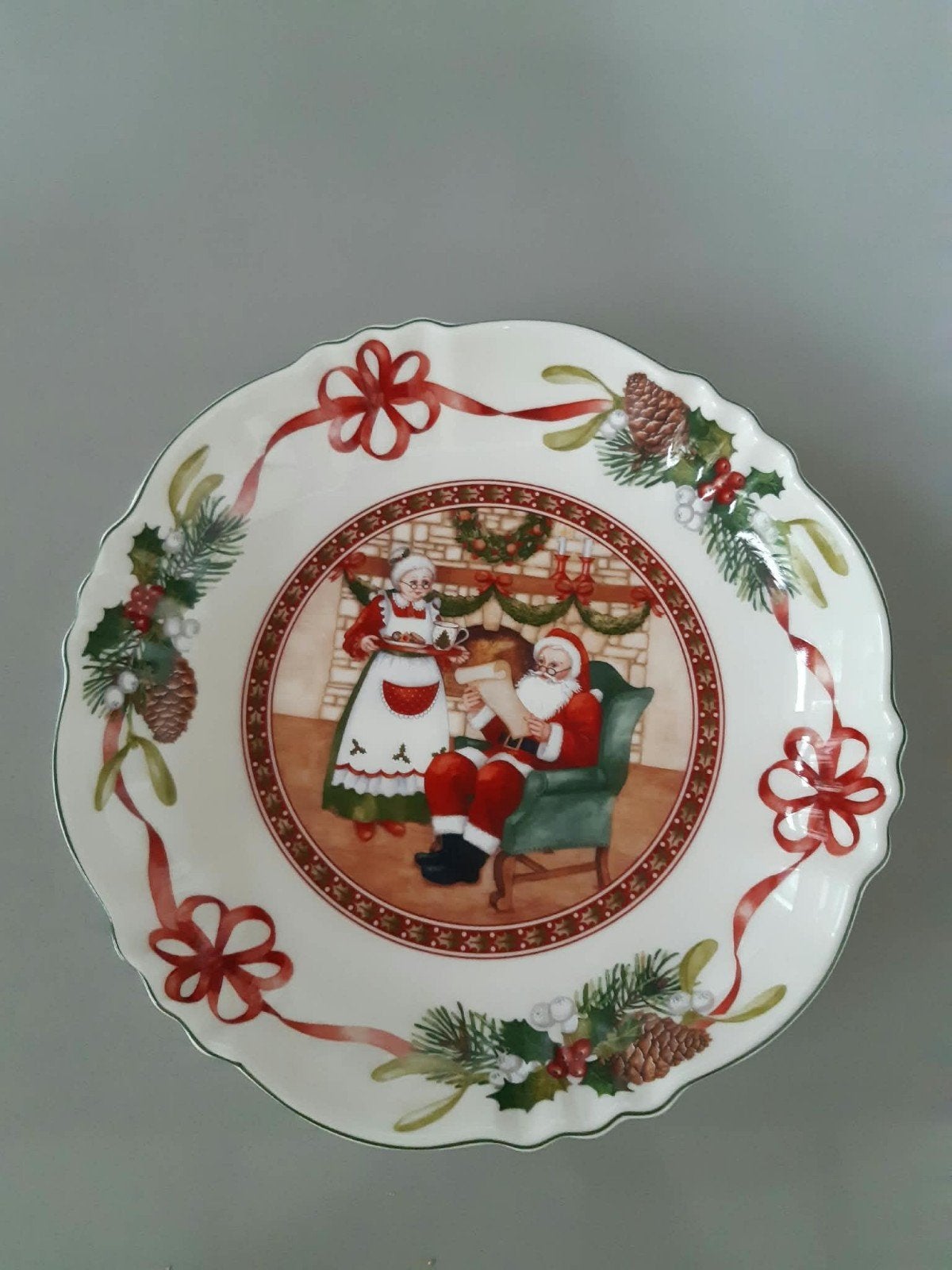 Schaal Villeroy en Boch Toy's Fantasy Mr & Mrs Santa, Ophalen of Verzenden, Nieuw