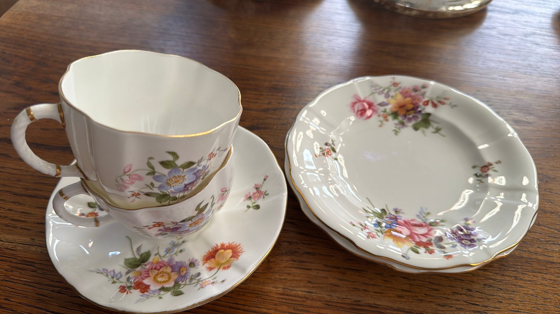 Royal Crown Derby Theekopje & Schotel (839892) + Extra Kopje, Ophalen of Verzenden