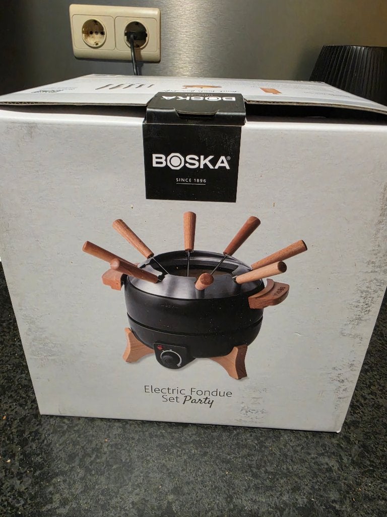 Boska Elektrische Fondueset Party, Ophalen, Nieuw, Elektrisch, Fondueset