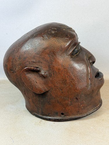 260522 Afrikaans Makonde helm masker uit Tanzania., Ophalen of Verzenden