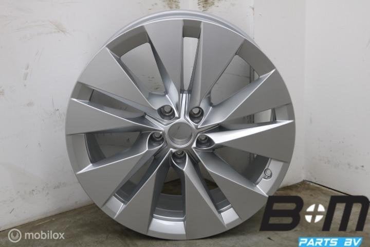 NIEUW! ORIGINEEL! 19 inch losse velg Skoda Enyaq! 5LA601025Q, Gebruikt, Velg(en)