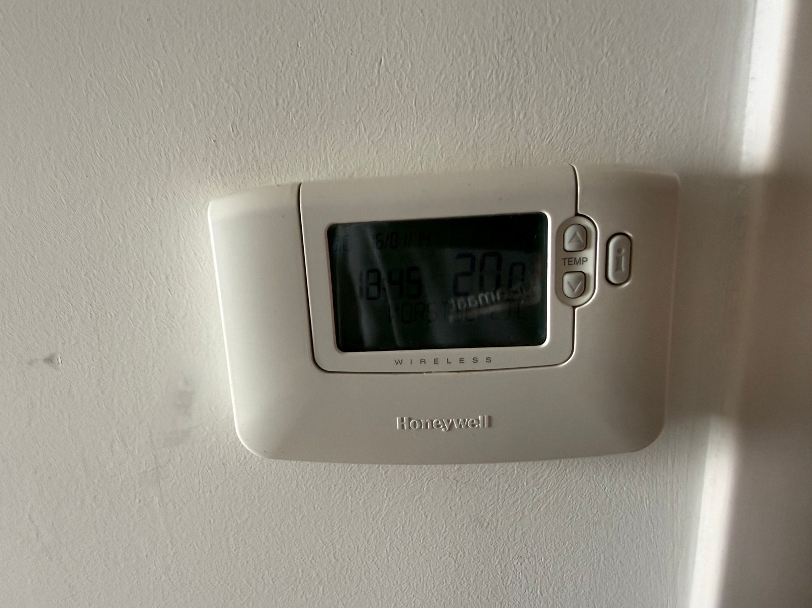 Honeywell thermostaat, Ophalen of Verzenden, Zo goed als nieuw