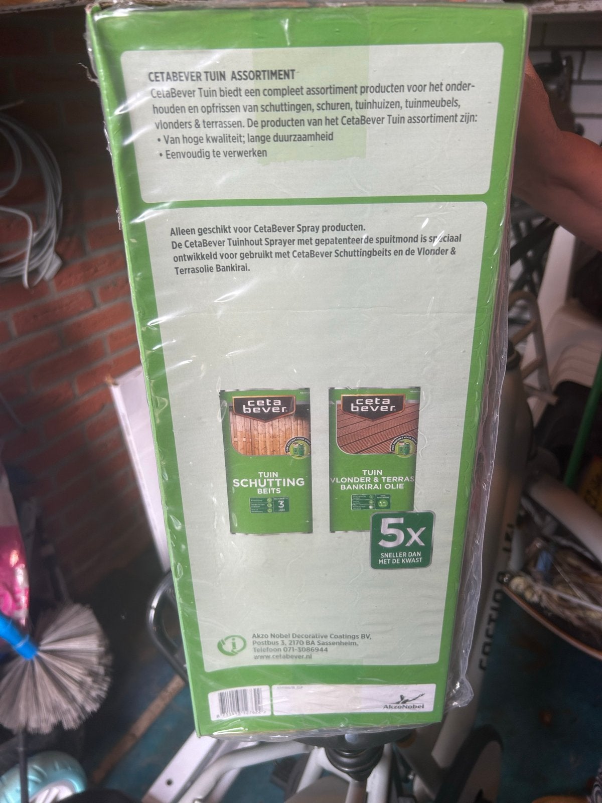 CetaBever Tuinhout Sprayer - Nieuw in verpakking, Ophalen of Verzenden, Nieuw